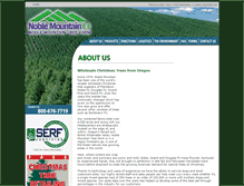 Tablet Screenshot of noblemountain.com